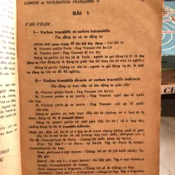 Bài học về ngôn ngữ và văn minh Pháp II 1029108