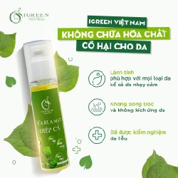 Sữa rửa mặt diếp cá IGREEN dạng gel 8233