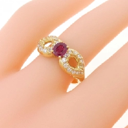 Nhẫn Ruby K18YG 0.504CT - Hàng hiệu Chính hãng 848275