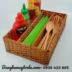 Khay để đồ giả mây 926754