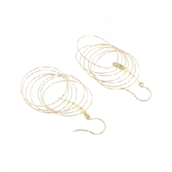 K18YG Bông tai - Hàng hiệu Authentic 875073