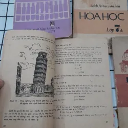 5 quyển sách giáo khoa 1977-1981- Toán Vật lý Hóa Lớp 6, 7, 8. 573025