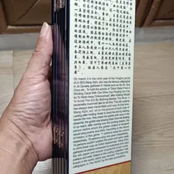 Bộ 6 tấm sơn mài chủ để Khúc thủy lưu thương_Hàng xuất khẩu châu Âu giá trị cao 702631