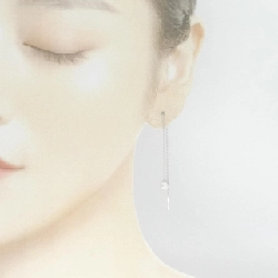 K18WG Bông tai kim cương 0.42CT - Hàng hiệu Chính hãng 870110