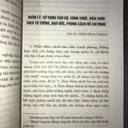 Tư tưởng Hồ Chí Minh về cán bộ, công tác cán bộ và sự kết thừa….cách mạng Việt Nam  606947