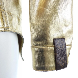 Áo khoác denim vàng LOUIS VUITTON 634164