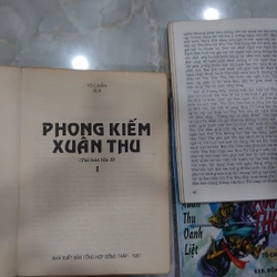 Phong Kiếm Xuân Thu – Trọn bộ 2 tập.
Dịch giả: Tô Chẩn
 260239