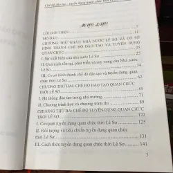 CHẾ ĐỘ ĐÀO TẠO VÀ TUYỂN DỤNG QUAN CHỨC THỜI LÊ SƠ (1428-1527), Bản bìa cứng 966427