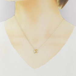 K18YG Dây chuyền kim cương 0.14CT - Hàng hiệu Authentic 857666