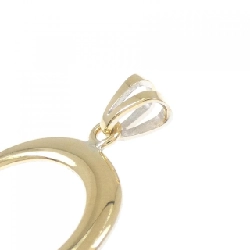 K18YG/K18WG Mặt dây chuyền hình trái tim - Hàng hiệu Authentic 870743