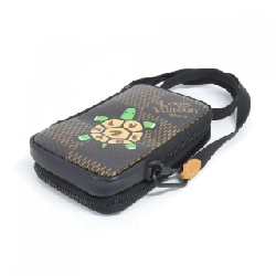 Túi đeo chéo Louis Vuitton Damier Giant (LV Squared) Double Phone Pouch N40377 - Hàng hiệu Chính hãng 767257