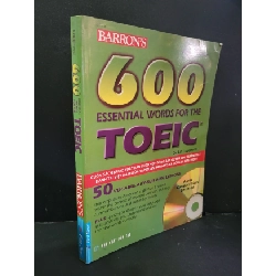 (TẶNG BOOKMARK) 600 Essential words for the toeic second edition mới 80% bẩn bìa, ố nhẹ, có chữ ký 2007 Dr. Lin Lougheed RBK3004 HỌC NGOẠI NGỮ