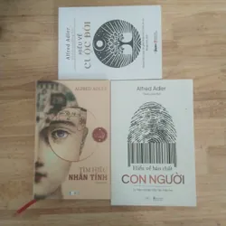Thanh lý 3 cuốn sách tâm lý học Adler cũ