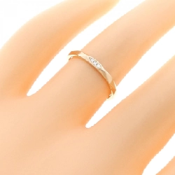 Nhẫn kim cương ba viên K18PG 0.01CT 670655