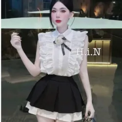 Set đen trắng xinh xắn Size M còn nguyên tag 1023322