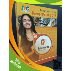 (TẶNG BOOKMARK) Microsoft Office powerpoint 2016 mới 90% bẩn nhẹ 2023 RBK2809 GIÁO TRÌNH, CHUYÊN MÔN