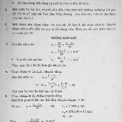 Giải bài tập vật lí PTTH lớp 10 xưa 11520