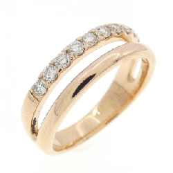 Nhẫn kim cương K18PG 0.20CT