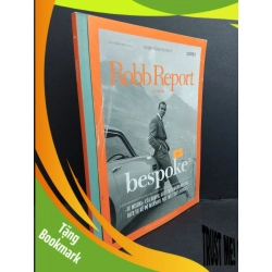 (TẶNG BOOKMARK) Robb Report Bespoke mới 80% ố nhẹ RBK2811 Nhịp sống venice TẠP CHÍ, THIẾT KẾ, THỜI TRANG