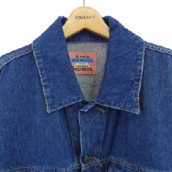 Áo khoác denim Peppeur Dark Blue Trash của ACNE STUDIOS 631843