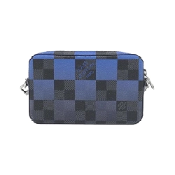 Túi đeo vai Louis Vuitton Damier Graphite Giant Alpha Wearable Wallet N60414 611998