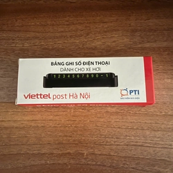 30k/2c Bảng ghi số điện tử dành cho xe hơi chính hãng viettel post