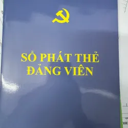 S124. SỔ PHÁT THẺ ĐẢNG VIÊN