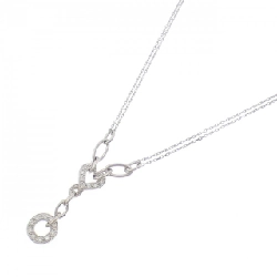 Dây chuyền kim cương hình trái tim 750WG - Hàng hiệu Authentic 857542