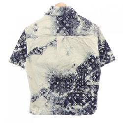 Áo sơ mi denim tay ngắn họa tiết monogram LOUIS VUITTON HNS17XNW2 - Hàng hiệu Authentic 893363