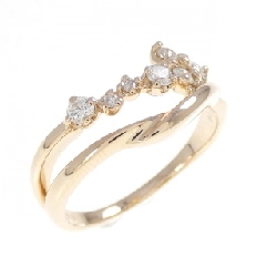 Nhẫn kim cương K18PG 0.19CT - Hàng hiệu Chính hãng