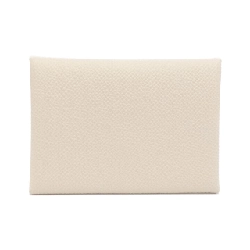 【Sản phẩm chưa sử dụng】Ví tiền Hermes Calvi Duo 083035CK