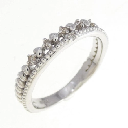 Nhẫn kim cương K18WG tiara 0.06CT - Hàng hiệu Authentic