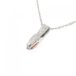 Dây chuyền Sapphire Padparadscha PT900/PT850 0.391CT - Hàng hiệu Chính hãng 860922