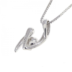 K18WG Dây chuyền kim cương 0.04CT - Hàng hiệu Chính hãng 857507