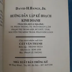 Hướng dẫn lập kế hoạch kinh doanh. David H. Bangs Jr 574293