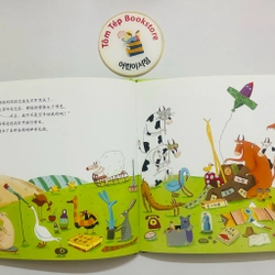 Sách tranh chú bò Marta- tiếng Trung 496823