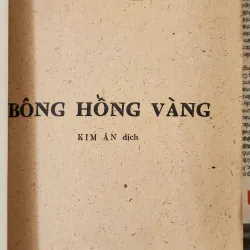 Konstantin Georgiyevich Paustovsky - tập truyện ngắn BÔNG HỒNG VÀNG (295 trang) 709261