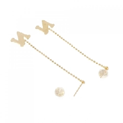 K18YG Chữ cái N Bông tai - Hàng hiệu Chính hãng 868867