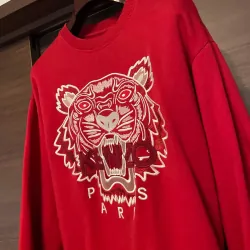 Áo sweatshirt nam Kenzo Paris màu đỏ size M 757173