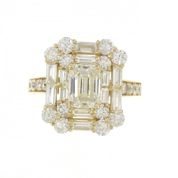 Nhẫn kim cương K18YG 1.001CT - Hàng hiệu chính hãng 855761