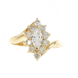 Nhẫn kim cương K18YG 0.51CT 669150