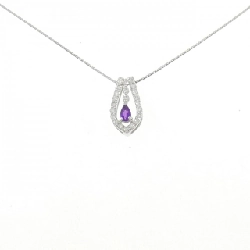 PT Hackmanite Necklace 0.09CT - Hàng hiệu Authentic