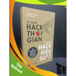 (TẶNG BOOKMARK) Kỹ thuật hack thời gian kỹ năng hack hiệu suất mới 80% bẩn bìa 2022 RBK2105 Kosuke Hada SÁCH KỸ NĂNG