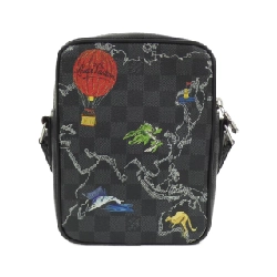 Túi đeo vai Louis Vuitton Damier Graphite Map Danube N40239 612393
