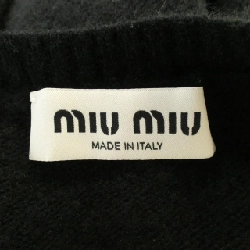 MIU MIU MIU MIU Logo MML808 S232 13K1 Áo len - Hàng hiệu Chính hãng 810591