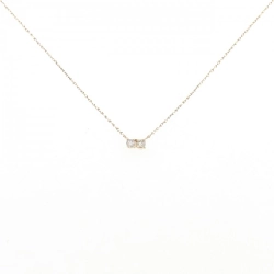 K10YG Dây chuyền kim cương 0.06CT - Hàng hiệu Authentic