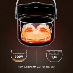 Nồi cơm điện KALITE KRC8018 lòng gốm Ceramic chống dính chống xước 795676