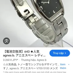 Đồng hồ nữ AGNIS - B   594583