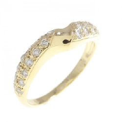 Nhẫn kim cương K18YG 0.31CT