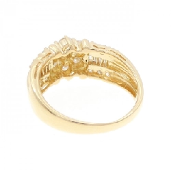 Nhẫn kim cương hoa K18YG 1.00CT 667899